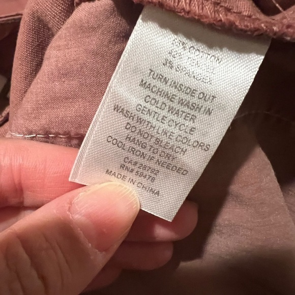 NWT JOIE High Rise Tapered Trousers Pants Terracotta Sz 8 - Picture 6 of 7